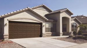 Brown Garage Door