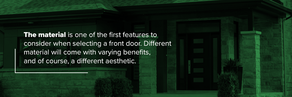 Types of Front Doors