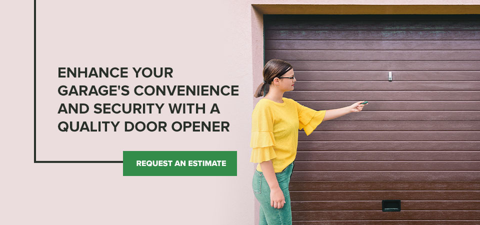 Enhance Your Garage's Convenience and Security With a Quality Door Opener